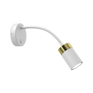 Fali kislámpa JOKER 1xGU10/8W/230V fehér/arany kép