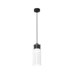 Csillár zsinóron CLARISSA 1xGX53/12W/230V fekete kép