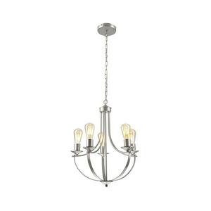 Csillár láncon GINA 5xE27/60W/230V króm kép
