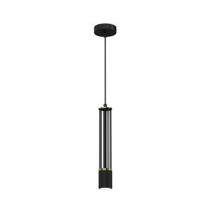 Csillár zsinóron ESTILO 1xGU10/40W/230V fekete kép