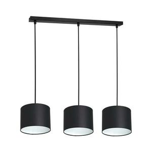 Csillár zsinóron ARDEN 3xE27/60W/230V fekete/fehér kép