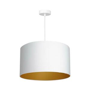 Csillár zsinóron ARDEN 1xE27/60W/230V á. 40 cm fehér/arany kép
