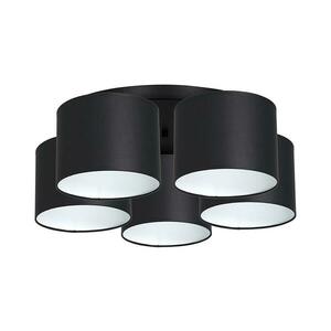 Csillár ARDEN 5xE27/60W/230V fekete/fehér kép