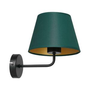 Fali lámpa ARDEN 1xE27/60W/230V zöld/arany kép