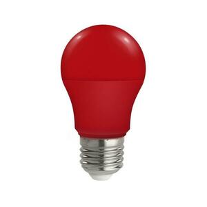 LED Izzó A50 E27/4, 9W/230V piros kép