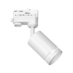 Spotlámpa 3 fázisú sínrendszerhez PIPE 1xGU10/25W/230V fehér kép