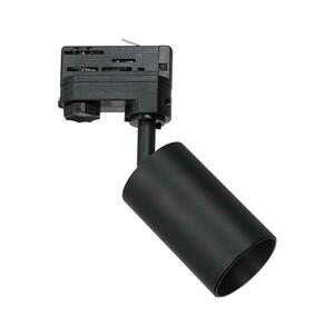 Spotlámpa 3 fázisú sínrendszerhez PIPE 1xGU10/25W/230V fekete kép