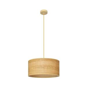 Csillár zsinóron ALBA 1xE27/15W/230V á. 40 cm barna kép