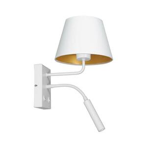 Fali lámpa ARDEN 1xE27/60W+1xG9/8W/230V fehér/arany kép