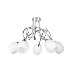Keter Lighting Felületre szerelhető csillár TWIST WHITE 5xE14/40W/230V kép