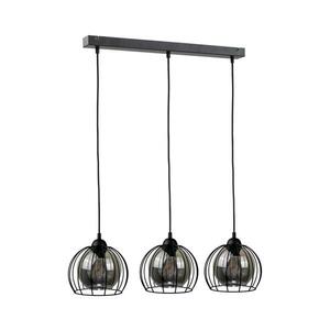 Keter Lighting Csillár zsinóron SOLO BLACK 3xE27/60W/230V kép