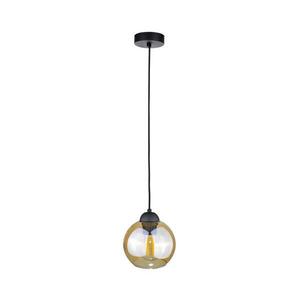 Keter Lighting Csillár zsinóron AMBRE BLACK 1xE27/60W/230V kép