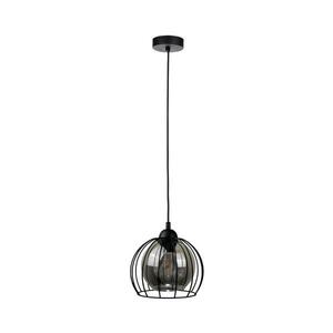 Keter Lighting Csillár zsinóron SOLO BLACK 1xE27/60W/230V kép