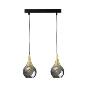 Keter Lighting Csillár zsinóron LACRIMA SMOKY 2xE27/60W/230V kép