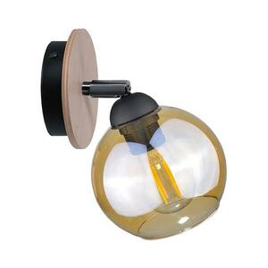 Keter Lighting Fali spotlámpa THEA WOOD 1xE27/60W/230V kép