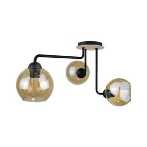 Keter Lighting Felületre szerelhető csillár MONDE WOOD 3xE27/60W/230V kép