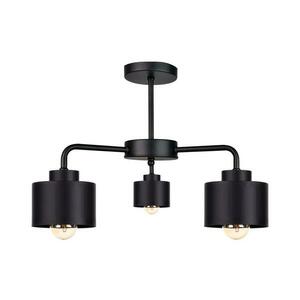 Keter Lighting Felületre szerelhető csillár SIMPLY BLACK 3xE27/60W/230V kép