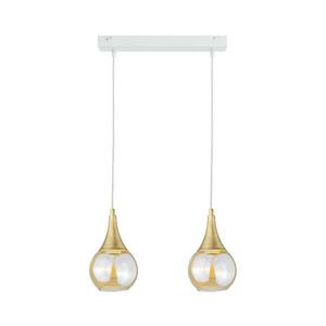 Keter Lighting Csillár zsinóron LACRIMA WHITE 2xE27/60W/230V kép