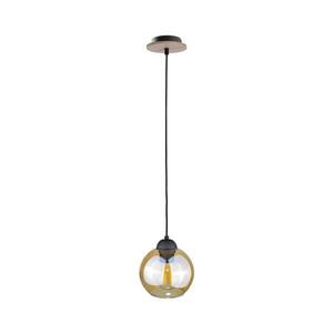 Keter Lighting Csillár zsinóron AMBRE WOOD 1xE27/60W/230V kép