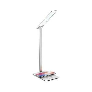 LED Dimmelhető érintős lámpa vezeték nélküli töltéssel JOY LED/6W/230V+USB fehér kép