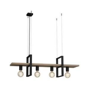Csillár zsinóron SHELF 4xE27/60W/230V kép
