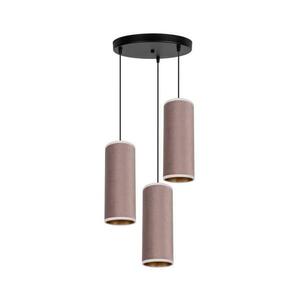 HEXE Csillár zsinóron AVALO 3xE27/60W/230V á. 35 cm rózsaszín kép