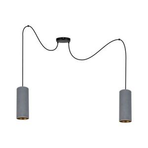HEXE Csillár zsinóron AVALO 2xE27/60W/230V pók szürke kép