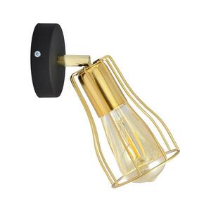 Fali spotlámpa TUBE 1xGU10/15W/230V arany/fekete kép