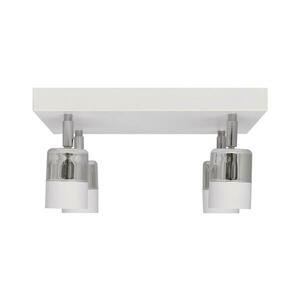LED Spotlámpa TUBSSON 4xGU10/4, 8W/230V fehér/fényes króm kép