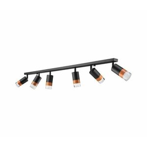 Spotlámpa AURORA 6xGU10/10W/230V 117 cm kép