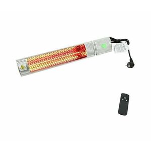 Infravörös fűtőtest 1000/2000W/230V IP55 + távirányító kép