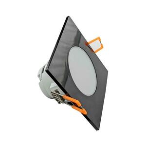 Greenlux LED Fürdőszobai beépíthető lámpa LED/8W/230V 3000K IP65 fekete kép