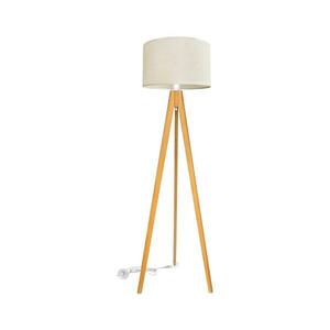 Állólámpa ALBA 1xE27/15W/230V krém/tölgy kép