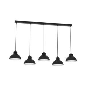 Csillár zsinóron SVEN 5xE27/15W/230V fekete kép