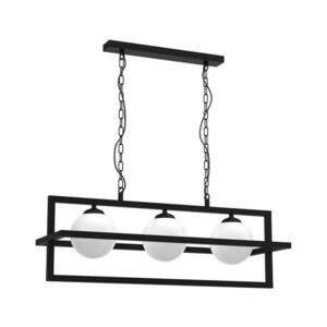 Csillár láncon DIEGO 3xE14/40W/230V fekete kép