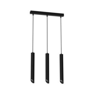 Csillár zsinóron CORTE 3xGU10/8W/230V fekete kép