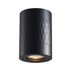 Spotlámpa BIMA 1xGU10/25W/230V kerek fekete kép