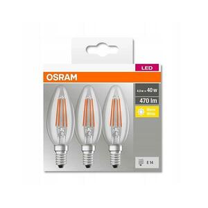 Osram KÉSZLET 3x LED Izzó VINTAGE B40 E14/4W/230V 2700K kép