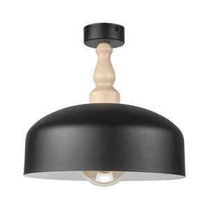 Felületre szerelhető csillár RINA 1xE27/15W/230V fehér/bükkfa kép