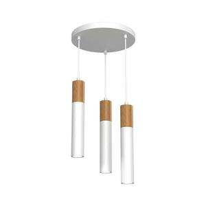 Csillár zsinóron CASSA 3xGU10/8W/230V fehér kép