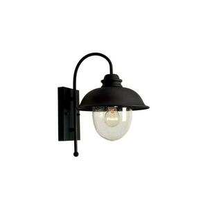Kültéri fali lámpa ZUNA 1xE27/60W/230V IP44 fekete kép