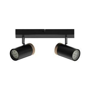 Spotlámpa LAGOS 2xGU10/15W/230V fekete/barna kép