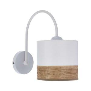 Fali lámpa BIANCO 1xE27/40W/230V fehér/barna kép
