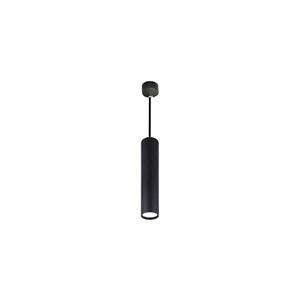 Csillár zsinóron KARADON 1xGU10/30W/230V 40 cm fekete kép