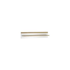 MIRJAN 24 Fali polc PRIME 12x104 cm riviera tölgy/fehér kép