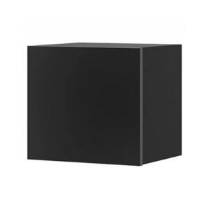 Konsimo Sp. z o.o. Sp. k. Faliszekrény PAVO 34x34 cm fényes fekete kép