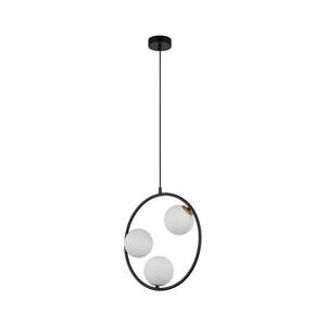 Csillár zsinóron AQUA 3xG9/12W/230V fekete kép