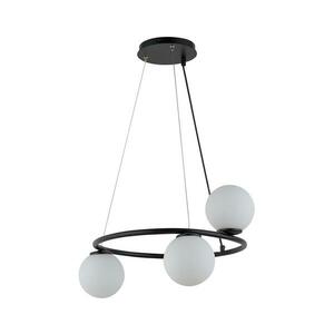 Csillár zsinóron GAMA 3xG9/12W/230V fekete kép