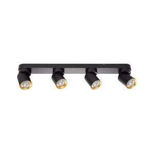 Spotlámpa ANDY 4xGU10/8W/230V fekete/arany kép