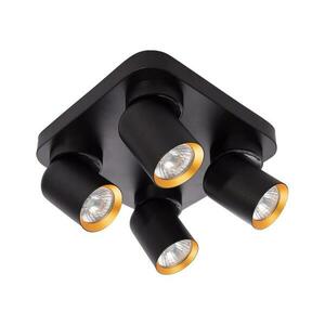 Spotlámpa ANDY 4xGU10/8W/230V fekete/arany kép